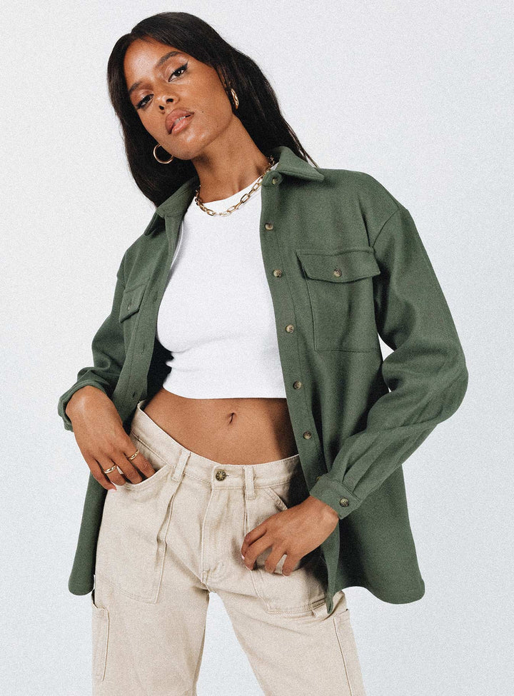 Chemise Mila Vert Forêt