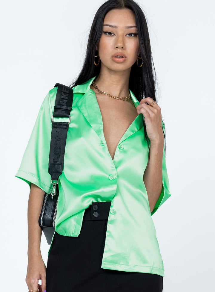 Leona Shirt Green