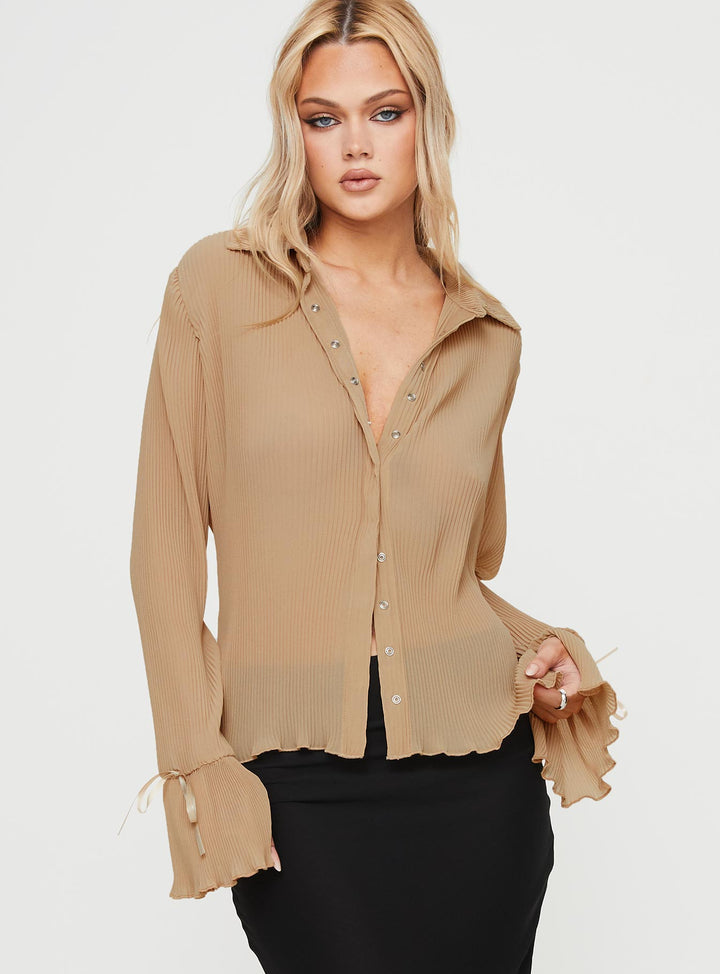 Ravil Shirt Beige