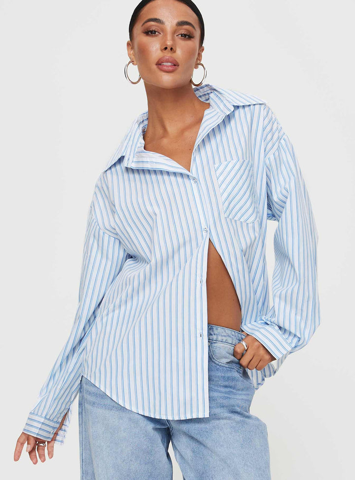 Sellars Shirt Blue / White