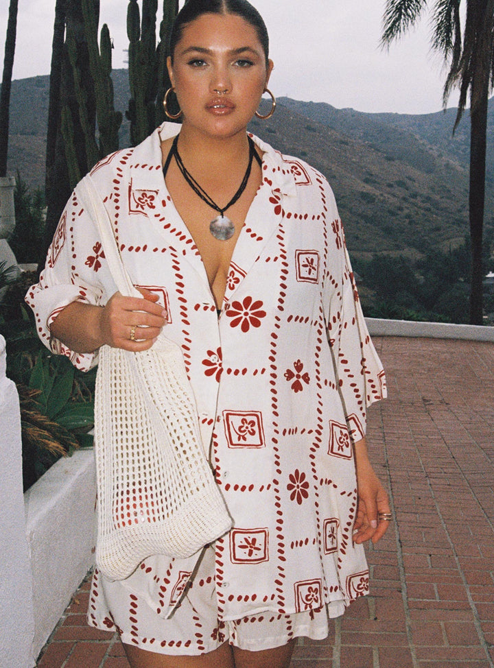 Ensemble Resortella Blanc / Rouge Courbe 