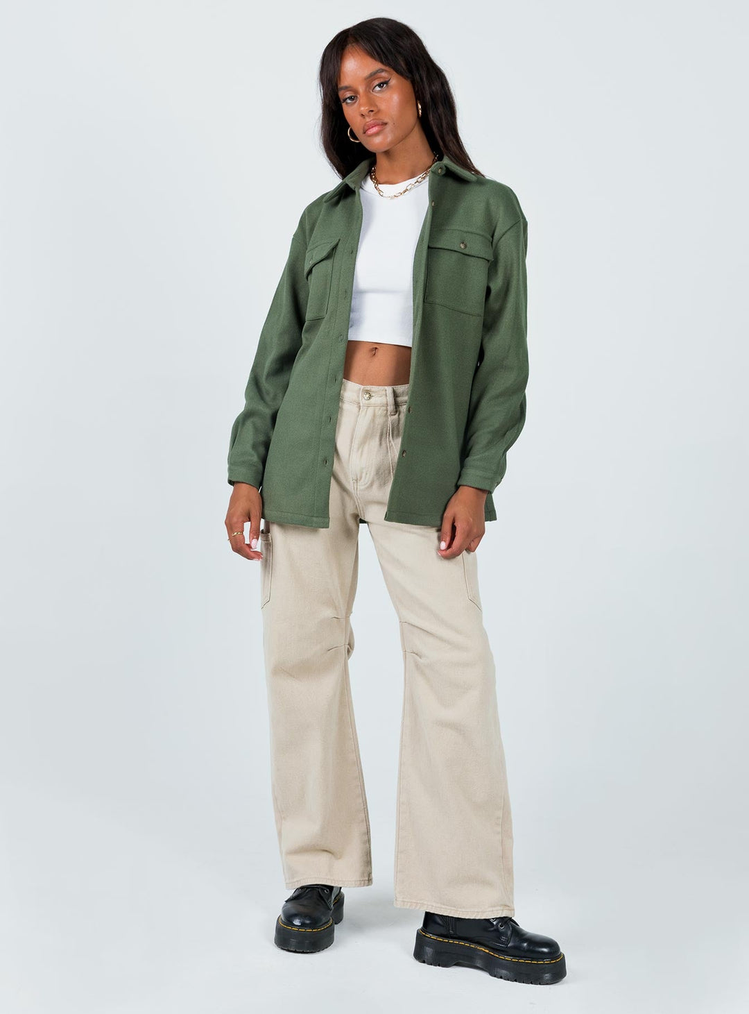 Chemise Mila Vert Forêt