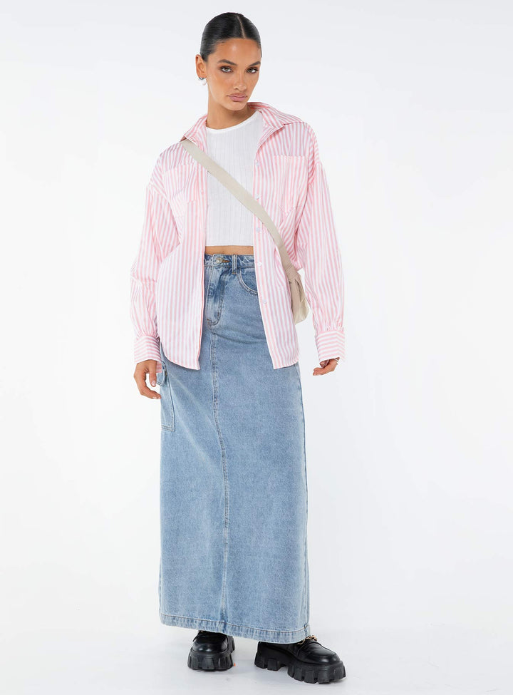 Swindon Shirt Pink Stripe