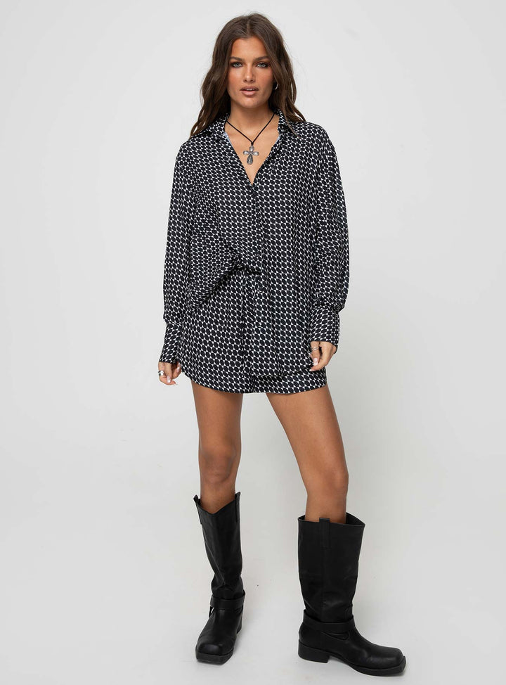 Ensemble Mareena Geo Noir / Blanc