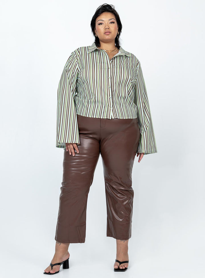 Anni Streifenhemd Multi Curve 