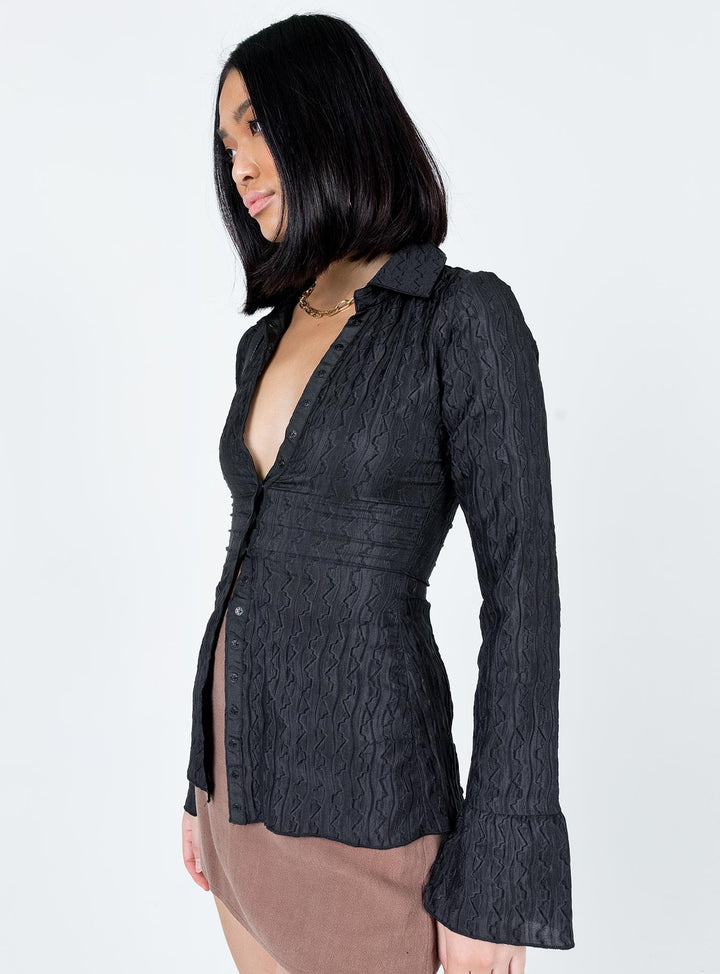 Chrisley Shirt Schwarz