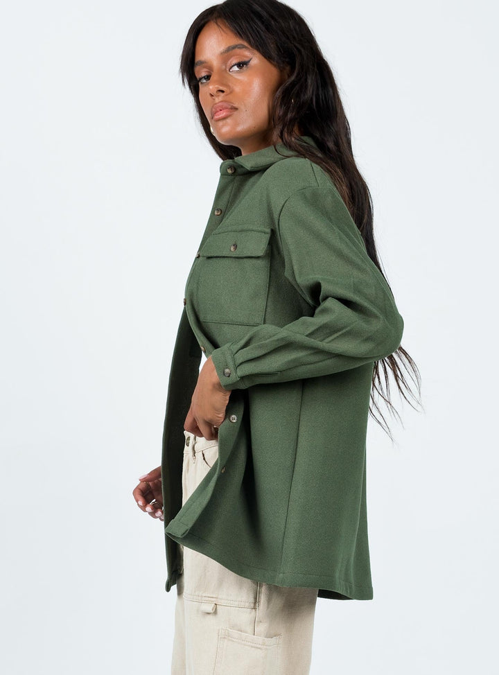 Chemise Mila Vert Forêt