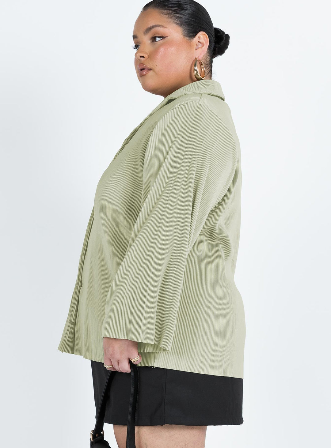 Chemise plissée Louie Sage Curve