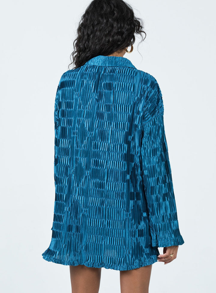 Robe courte Wilkinson bleue