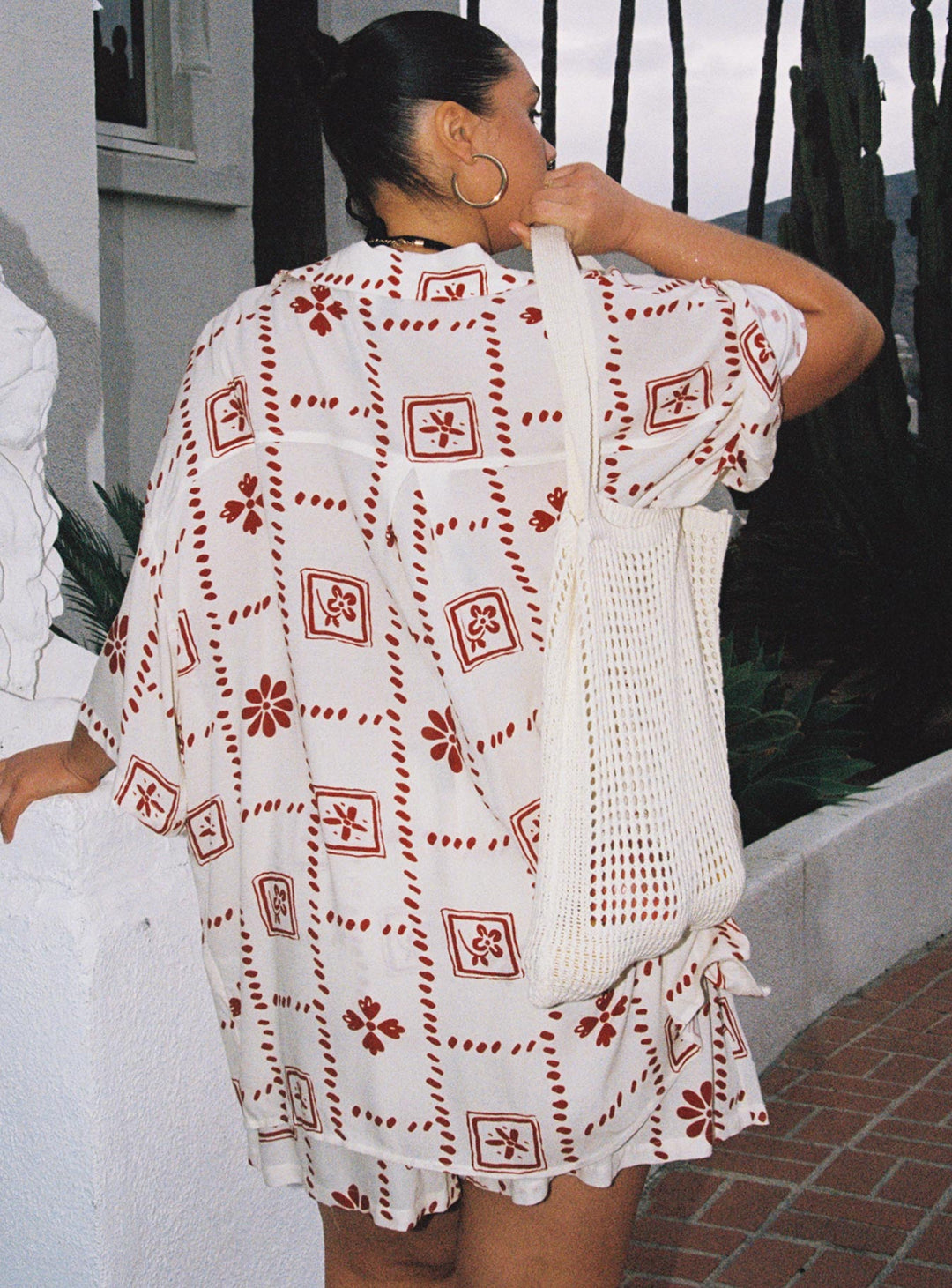 Ensemble Resortella Blanc / Rouge Courbe 
