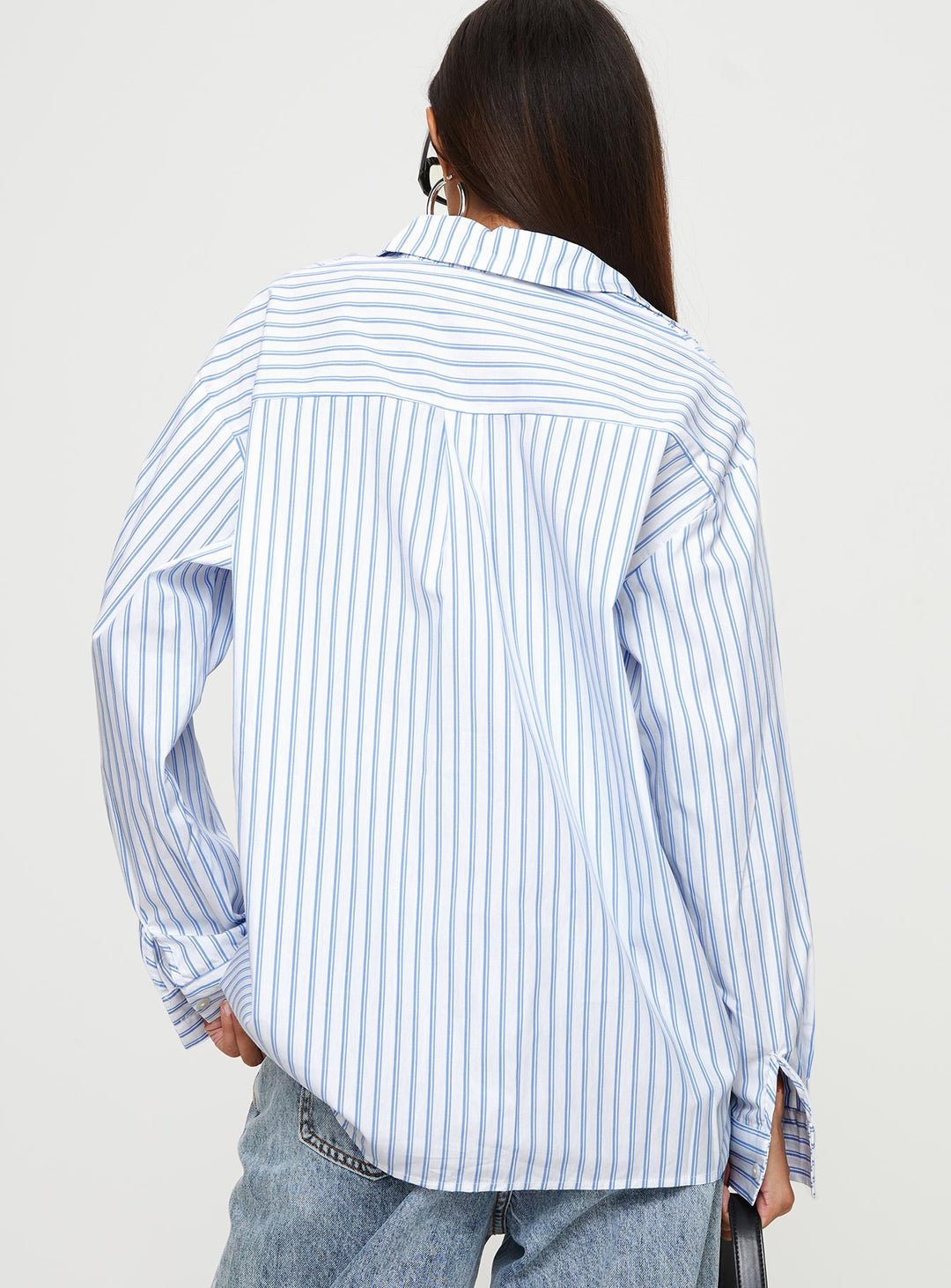 Laverne Stripe Shirt Blue / White