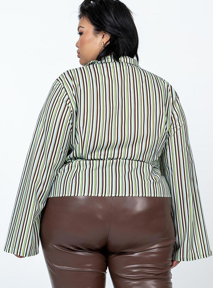 Anni Streifenhemd Multi Curve 