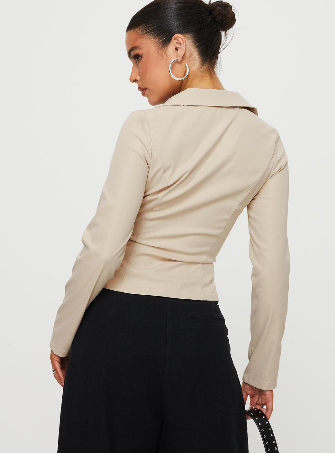 Carsey Hemd Beige