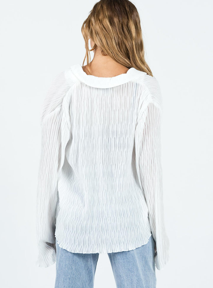 Selma Shirt White