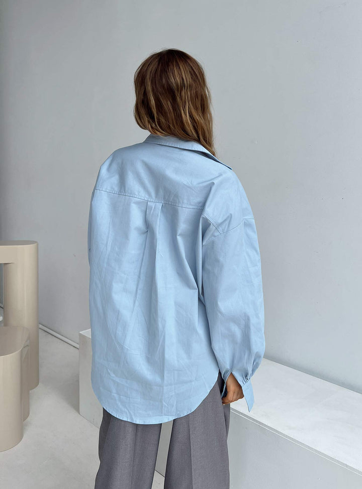 Chemise Lindford bleue