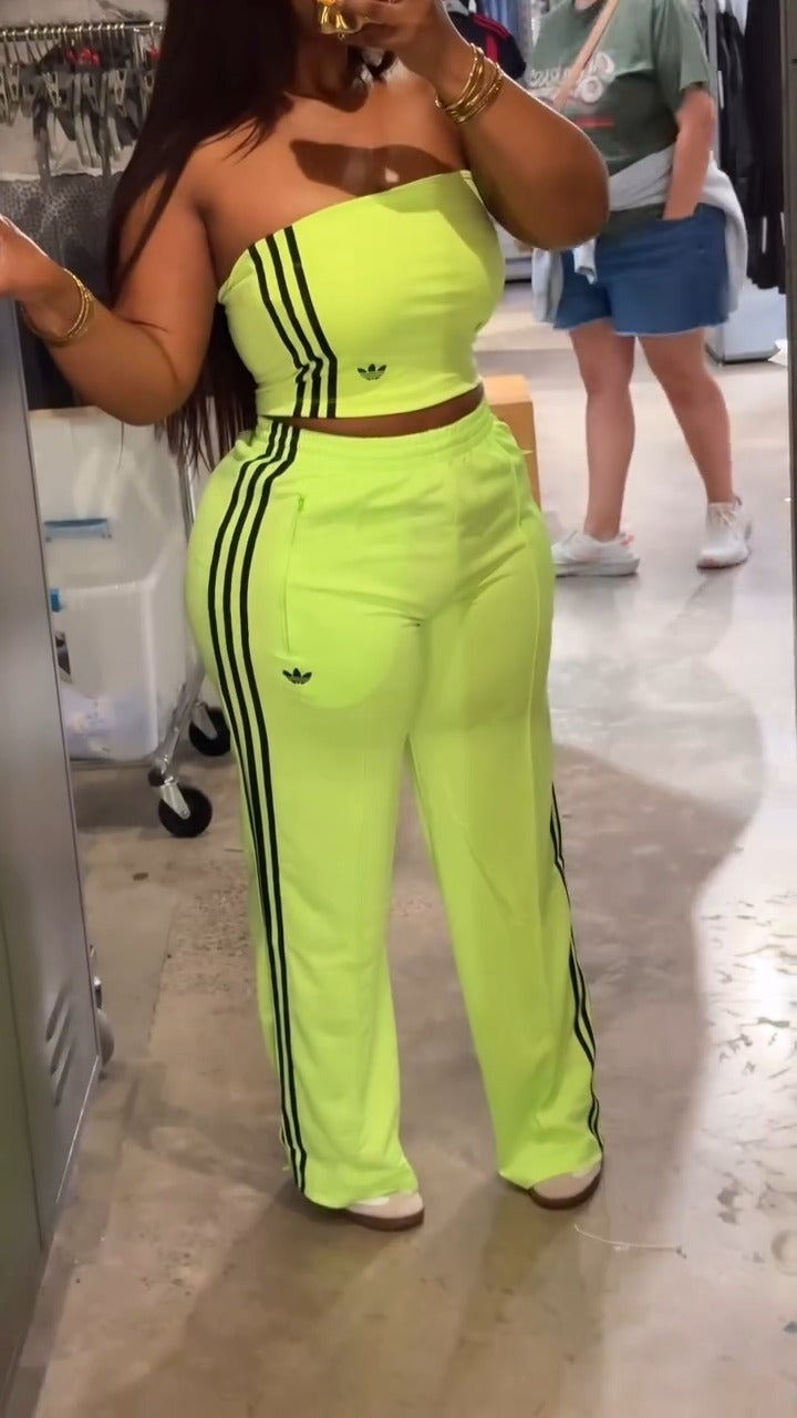 Adidas Neon Set – The Look Dominating Street Style