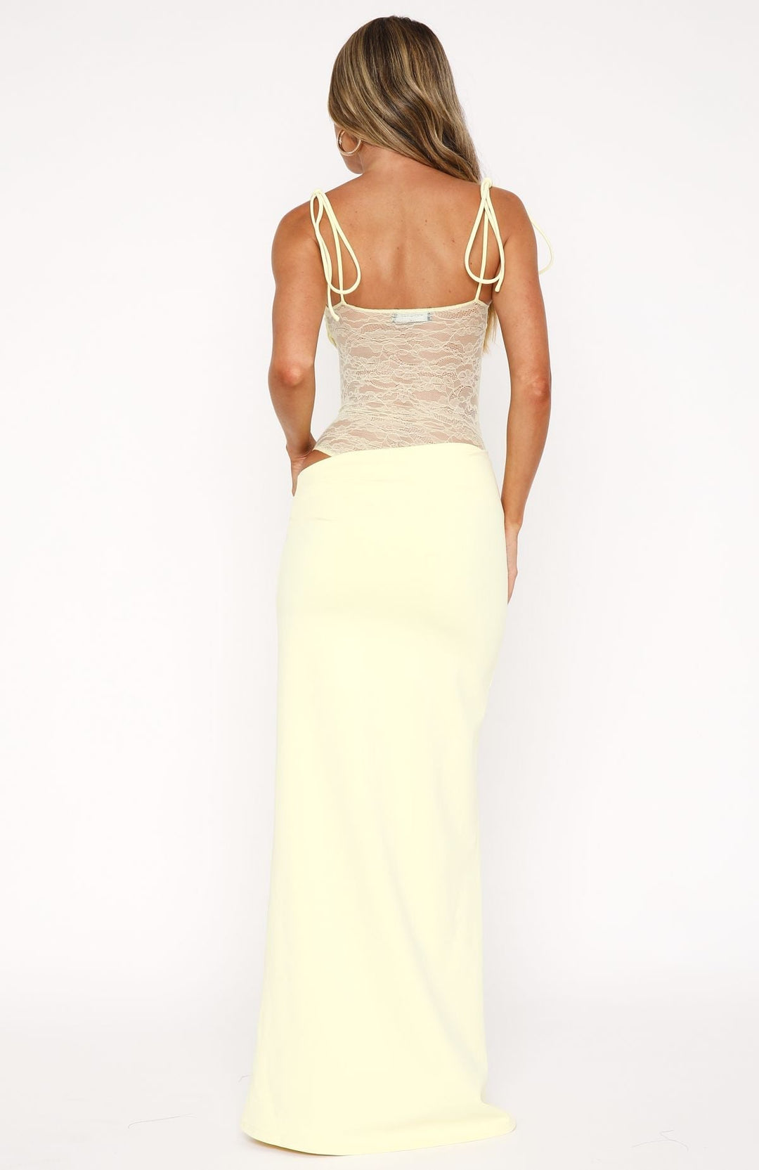 Elegant Lace Panel Maxi Dress ✨ Limited Edition