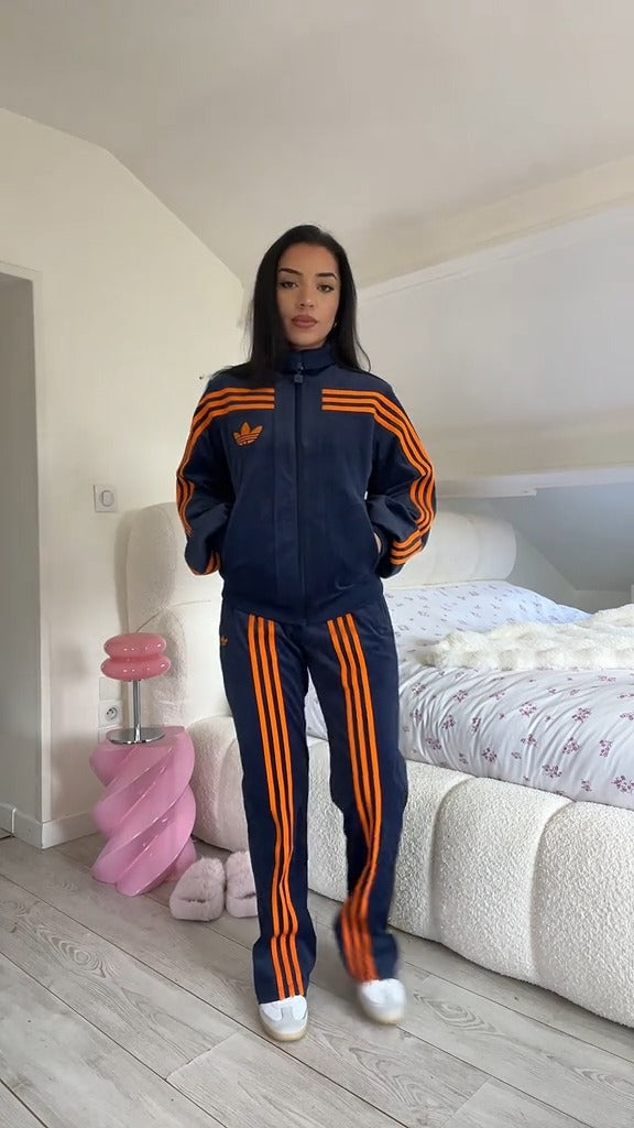 Adidas Originals™ Navy &amp; Orange — Limited Edition ⚡ Last Units
