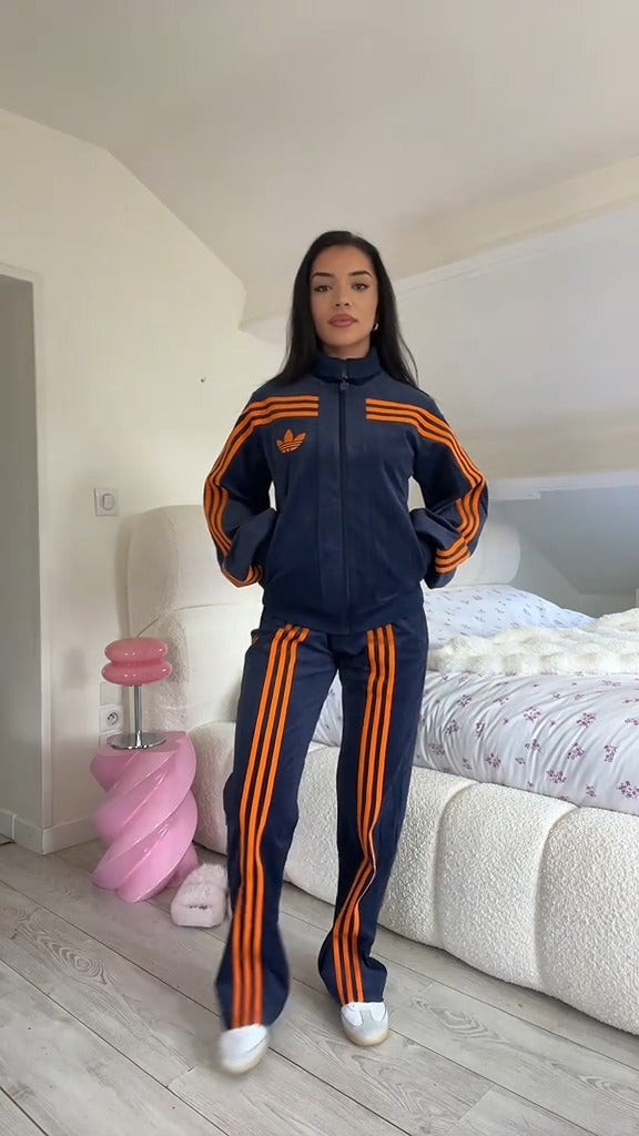 Adidas Originals™ Navy &amp; Orange — Limited Edition ⚡ Last Units