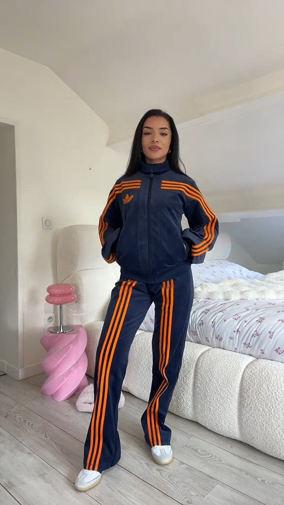 Adidas Originals™ Navy &amp; Orange — Limited Edition ⚡ Last Units