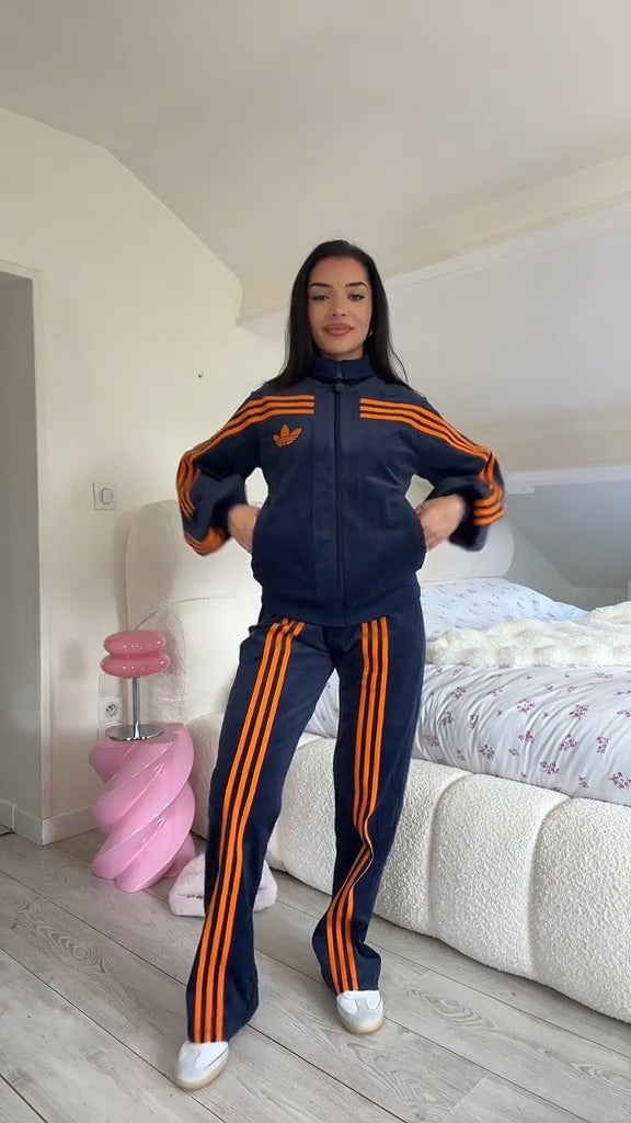 Adidas Originals™ Navy &amp; Orange — Limited Edition ⚡ Last Units
